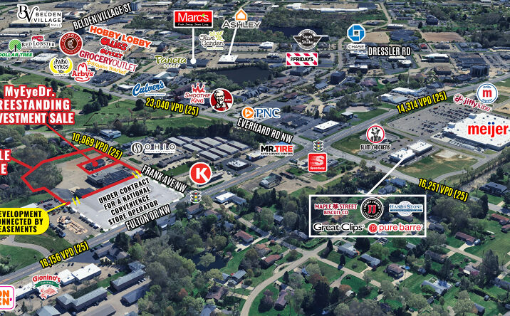 Pictures of Retail property located at 5215 Fulton Dr NW, Canton, OH 44718 for sales - image #1