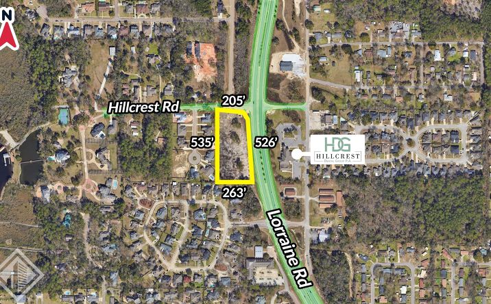 Pictures of Land property located at 11451 Hillcrest Rd, Gulfport, MS 39503 for sales - image #1