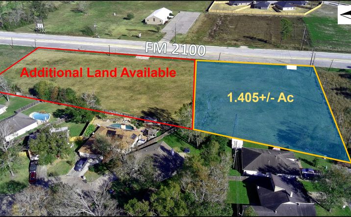 Pictures of Land property located at 17272 FM 2100, Crosby, TX 77532 for sales - image #1