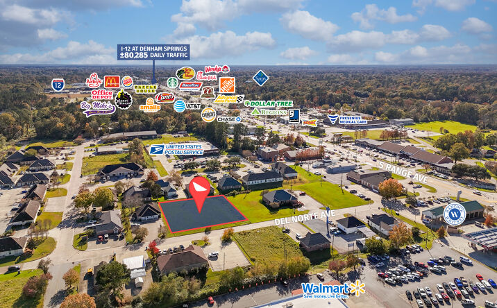 Pictures of Land property located at 162 Del Norte Ave, Denham Springs, LA 70726 for sales - image #1