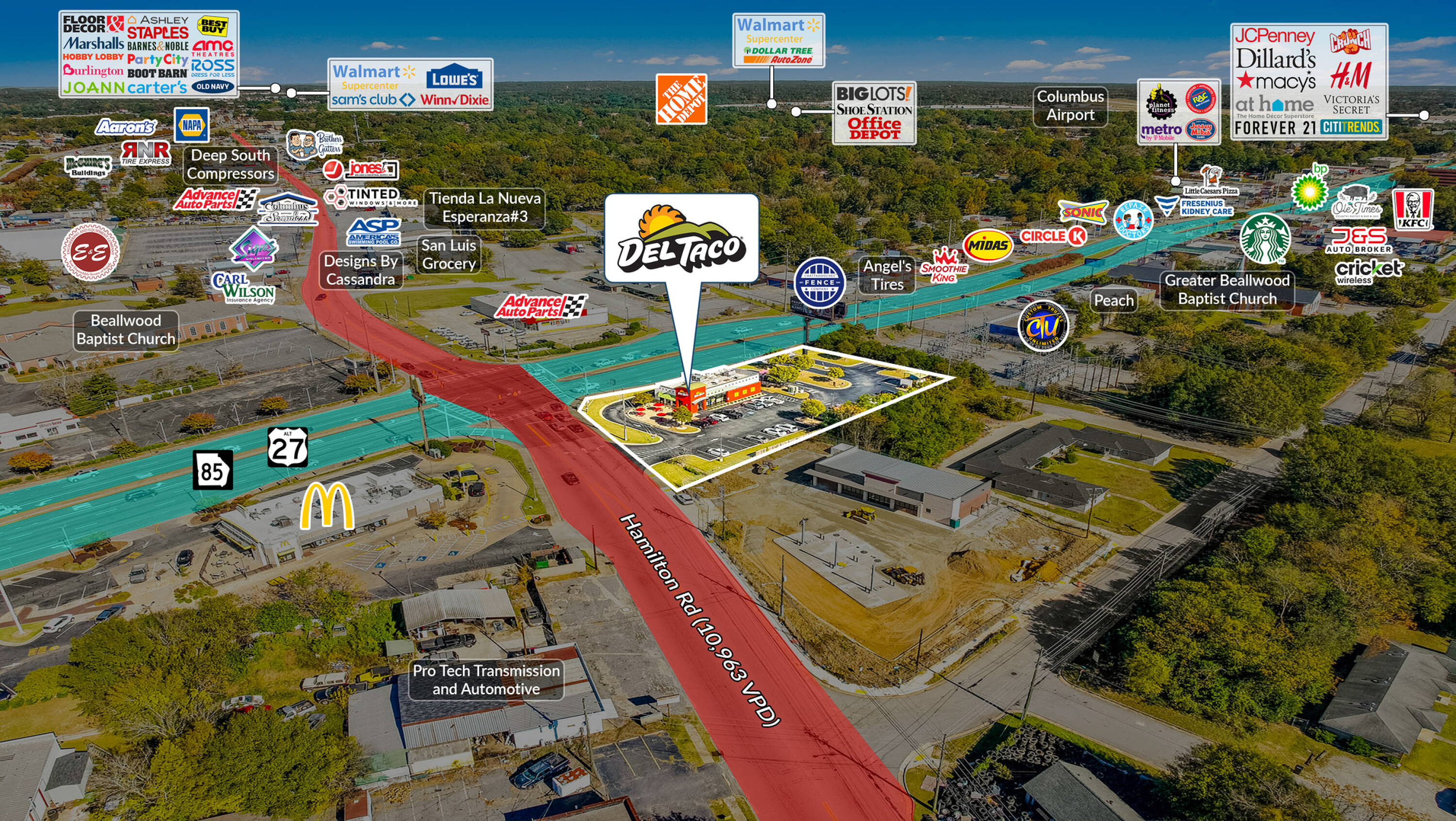4301 HAMILTON RD Columbus GA 31904 APN: 031 025 014 | Crexi.com