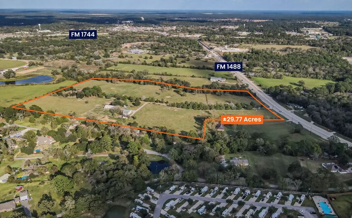 Pictures of Land property located at 19918 FM 1488, Magnolia, TX 77355 for sales - image #1