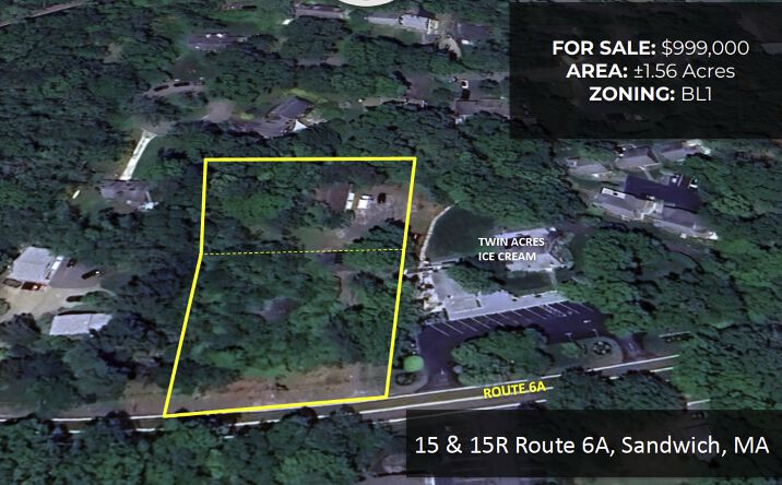 Pictures of Land property located at 15 MA-6A, Sandwich, MA 02563 for sales - image #1
