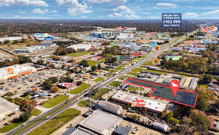 Pictures of Land property located at 8278 Airline Hwy, Baton Rouge, LA 70815 for sales - image #1