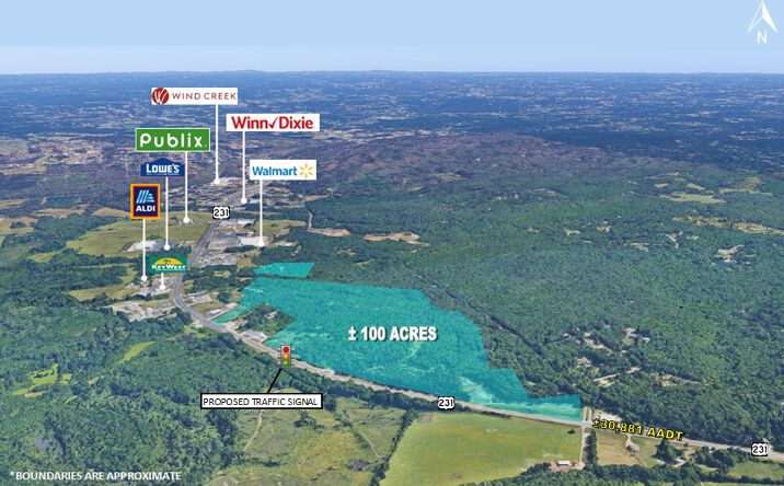 Pictures of Land, Retail property located at US-231, Wetumpka, AL 36093 for sales - image #1