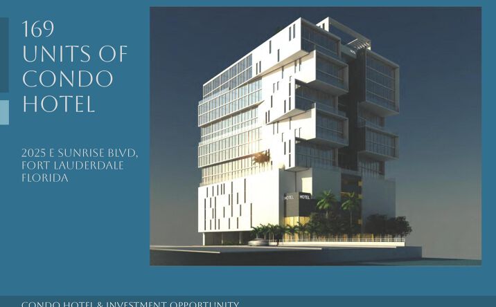 Pictures of Multifamily, Hospitality, Mixed Use, Land property located at 2025 E Sunrise Blvd, Fort Lauderdale, FL 33304 for sales - image #1