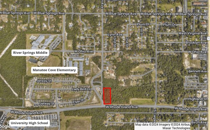 Pictures of Land property located at NEC South Sparkman Ave & West Rhode Island Ave, Orange City, FL 32763 for sales - image #1