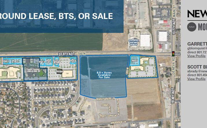 Pictures of Land, Mixed Use, Retail property located at N Anderson Blvd, Lindon, UT 84042 for sales - image #1