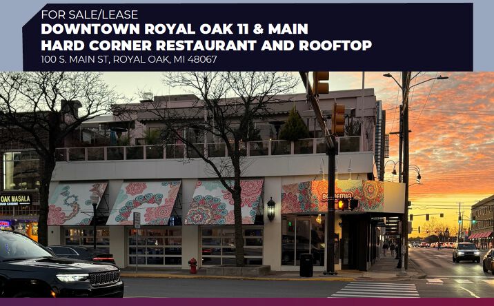 Pictures of Retail property located at 100 S Main St, Royal Oak, MI 48067 for sales - image #1