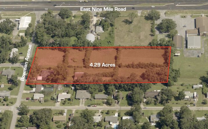 Pictures of Industrial, Land property located at 9200 Bowman Ave, Pensacola, FL 32534 for sales - image #1