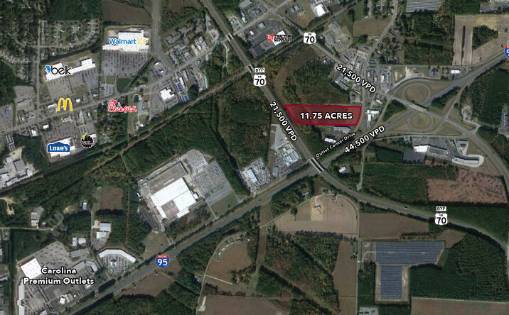 Pictures of Land property located at 1749 Outlet Center Dr, Selma, NC 27576 for sales - image #1
