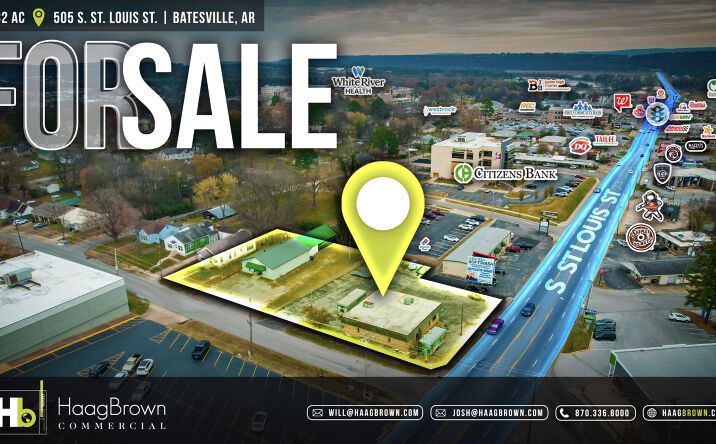Pictures of Land property located at 505 S St Louis St, Batesville, AR 72501 for sales - image #1