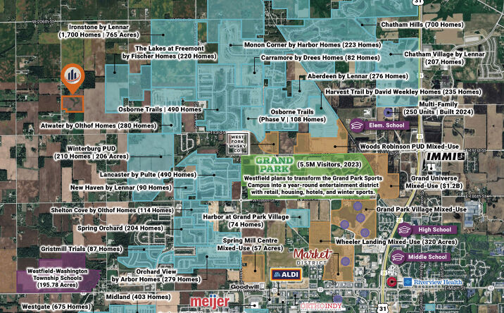 Pictures of Land property located at Lamong Rd, Sheridan, IN 46069 for sales - image #1