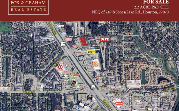 Pictures of Land property located at 10405 Rodgers Rd, Houston, TX 77070 for sales - image #1