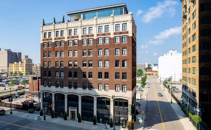 Pictures of Retail, Office, Mixed Use property located at 2233 Park Ave, Detroit, MI 48201 for sales - image #1