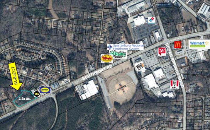 Pictures of Land property located at Southport Rd, Spartanburg, SC 29306 for sales - image #1