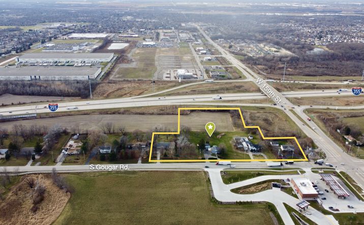 Pictures of Land property located at 15922 - 16012 S Gougar Rd, Homer Glen, IL 60491 for sales - image #1