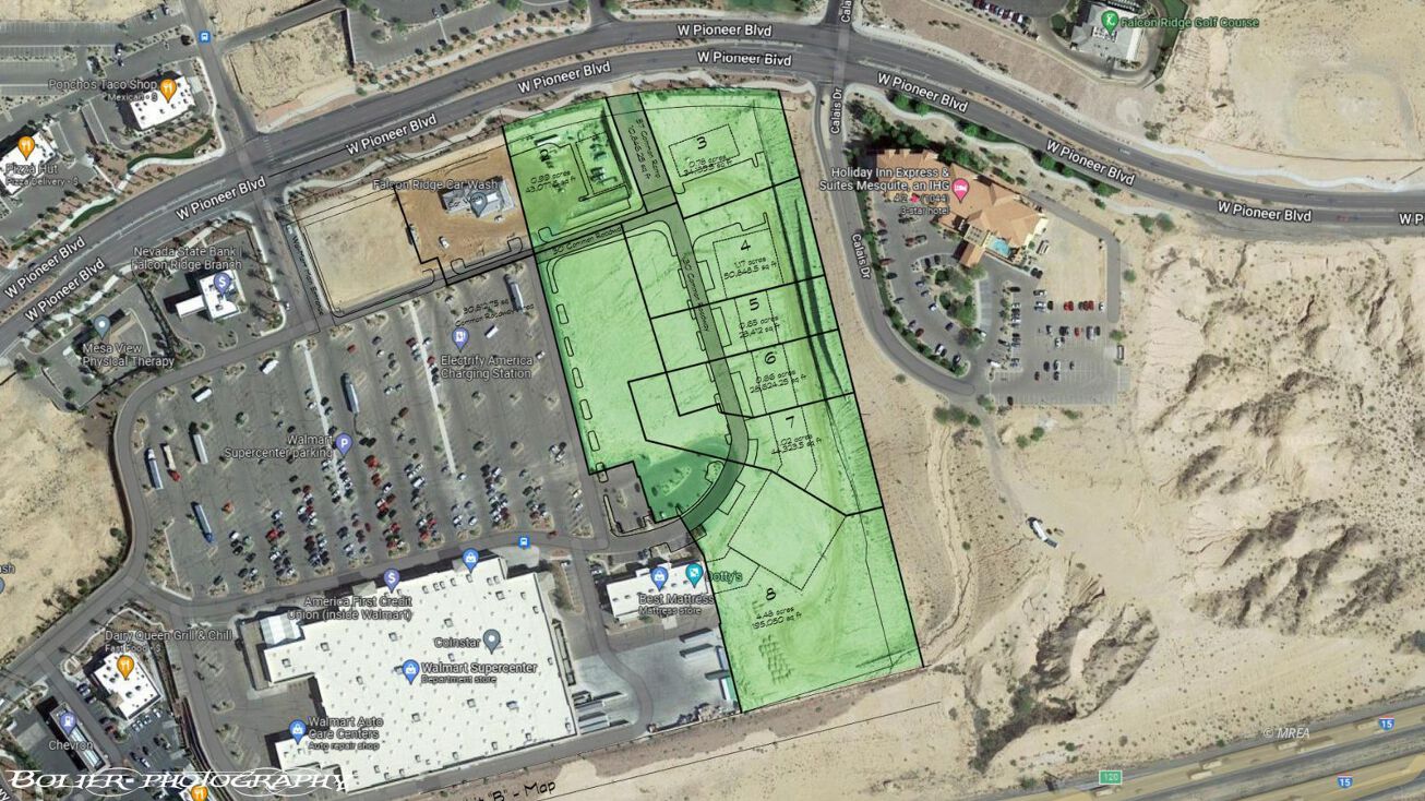 Pictures of Land, Retail property located at Falcon Crossing, Mesquite, NV 89027 for sales - image #1
