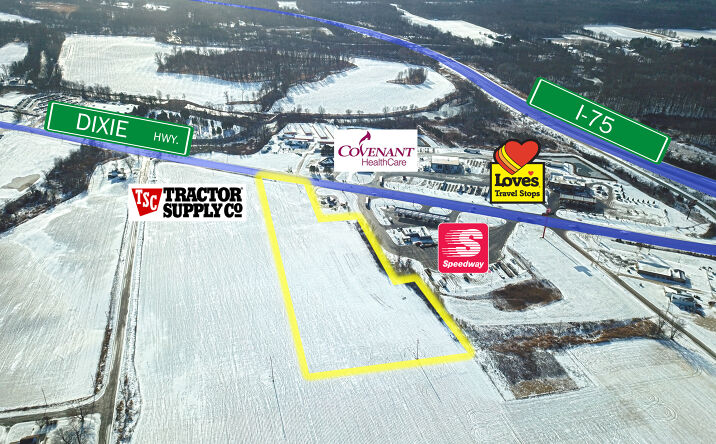 Pictures of Land property located at 6605 Dixie Hwy, Bridgeport, MI 48722 for sales - image #1
