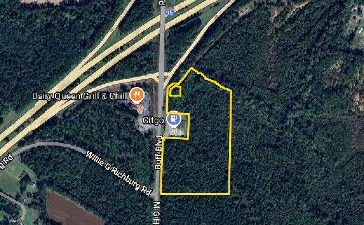 Pictures of Land property located at Buff Blvd/Exit 102 I-95, Summerton, SC 29148 for sales - image #1