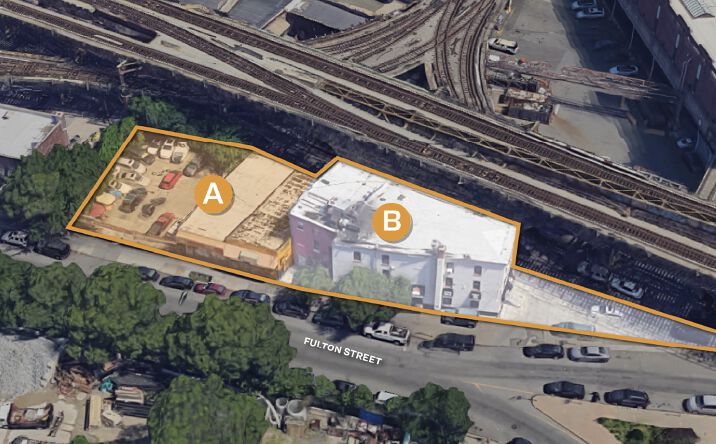Pictures of Retail, Industrial property located at 2501 Fulton St, Brooklyn, NY 11207 for sales - image #1