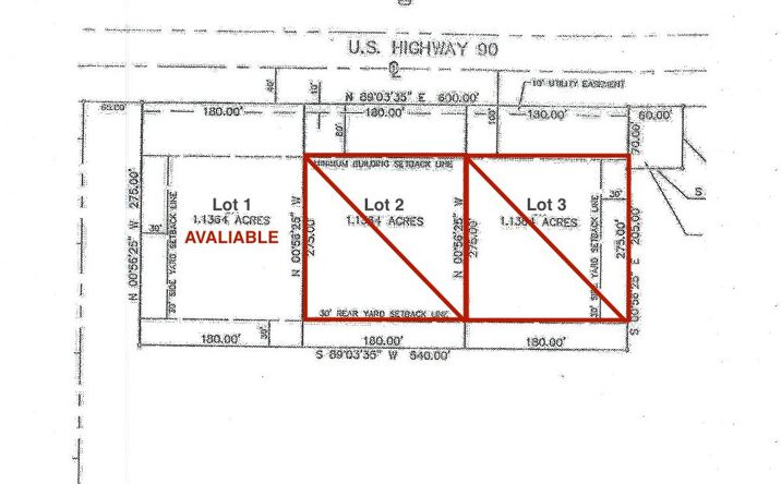 Pictures of Land property located at US-90, Daphne, AL 36526 for sales - image #1