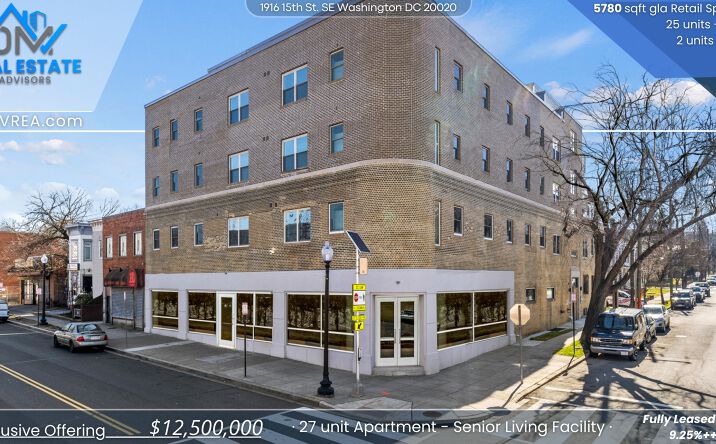 Pictures of Mixed Use, Multifamily, Retail, Senior Living property located at 1916 15th St SE, Washington, DC 20020 for sales - image #1