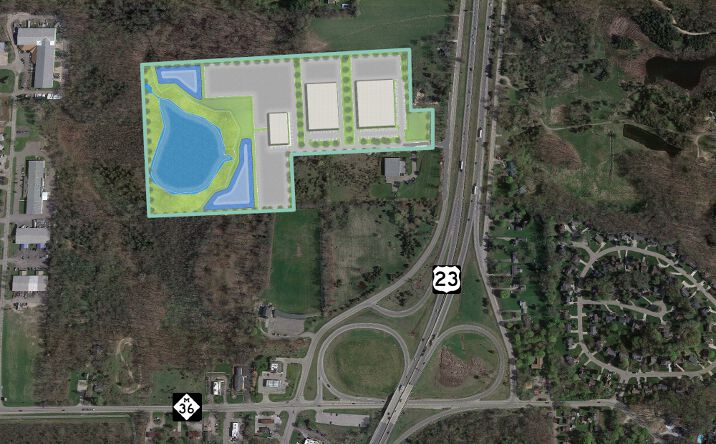 Pictures of Land property located at Executive Dr, Brighton, MI 48116 for sales - image #1