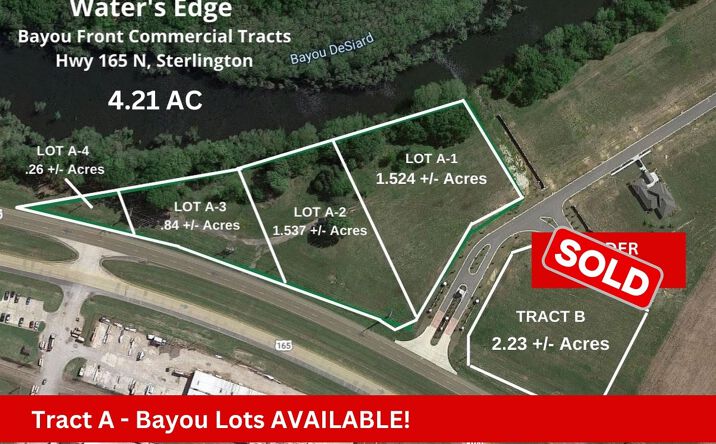 Pictures of Land property located at 00 N Highway 165, Sterlington, LA 71203 for sales - image #1