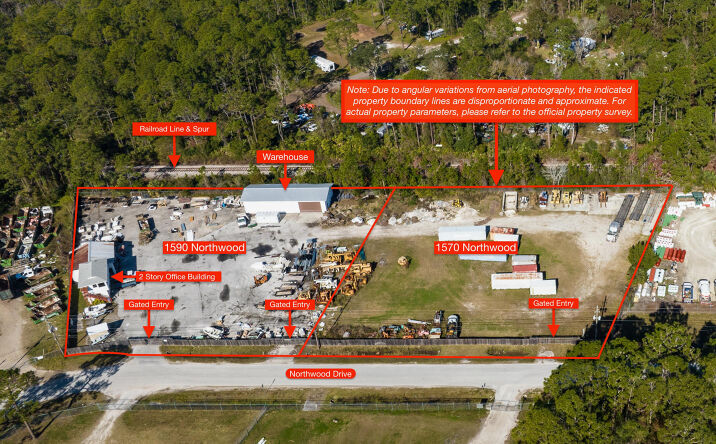 Pictures of Industrial, Land property located at 1570-1590 Northwood Drive, St. Augustine, FL 32084 for sales - image #1