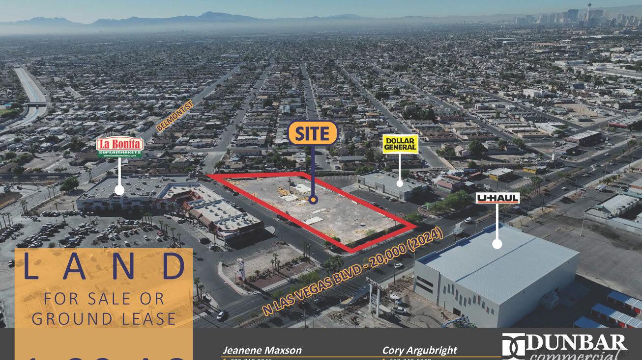 Pictures of Land, Retail property located at 2660 Las Vegas Blvd N, North Las Vegas, NV 89030 for sales - image #1