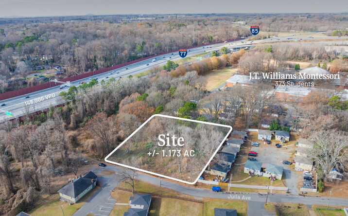 Pictures of Land property located at 000 Julia Ave, Charlotte, NC 28206 for sales - image #1