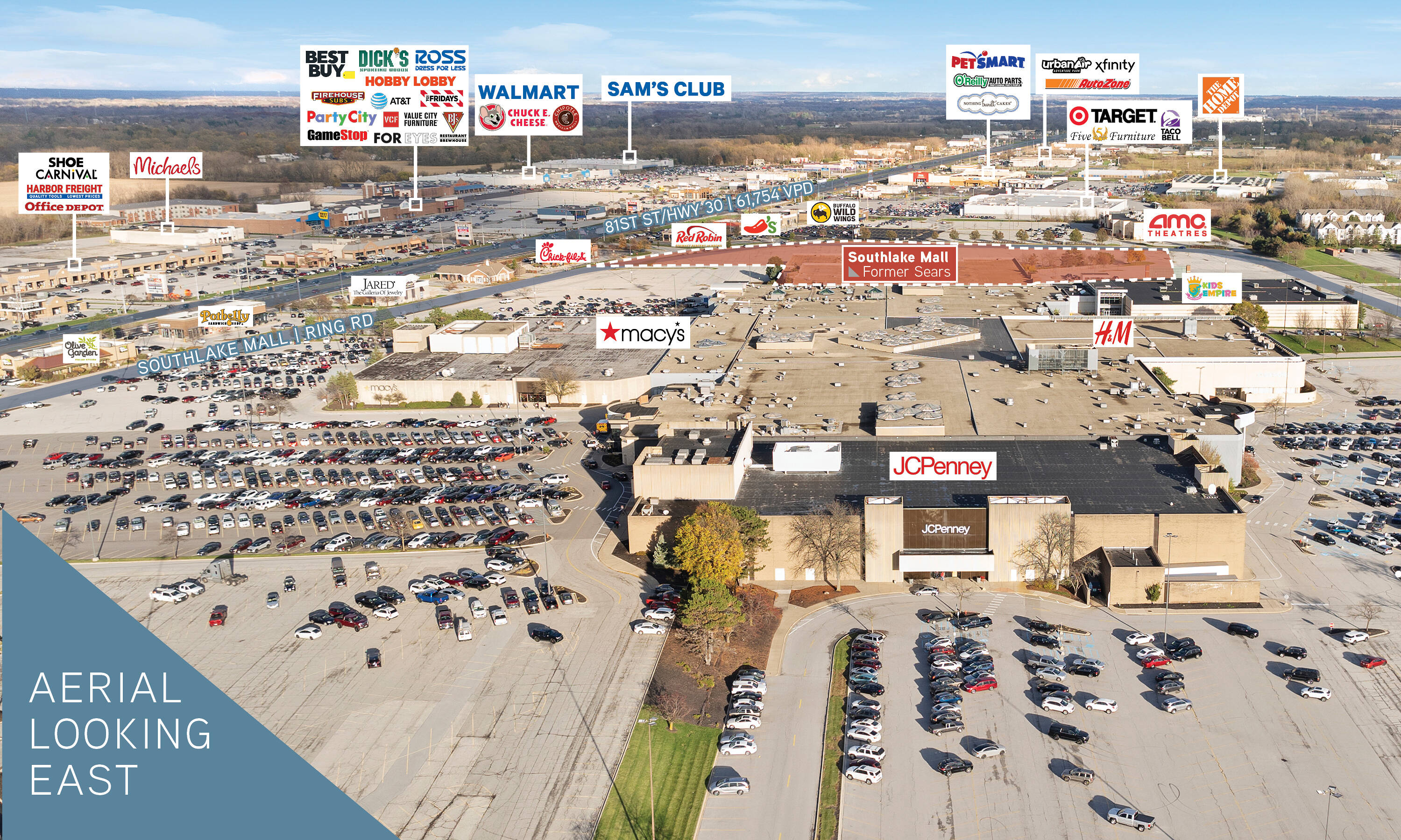 2300 Southlake Mall, Merrillville, IN 46410 | Crexi.com