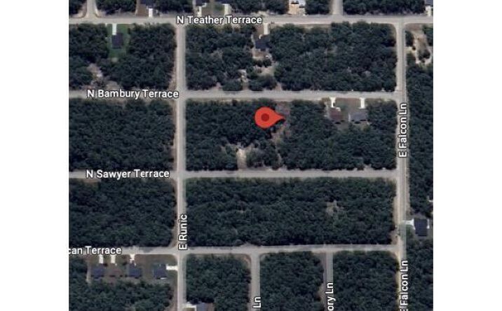 Pictures of Land property located at 8628 N BAMBURY Terrace, Citrus Springs, FL 34434 for sales - image #1
