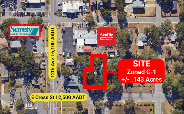 Pictures of Land, Multifamily, Retail property located at 1115 E Cross St, Pensacola, FL 32503 for sales - image #1