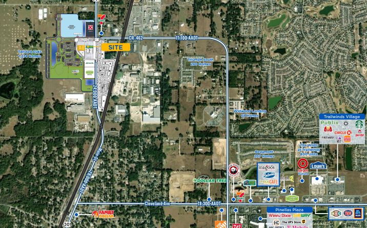 Pictures of Retail, Land property located at East County Road 462, Wildwood, FL 34785 for sales - image #1