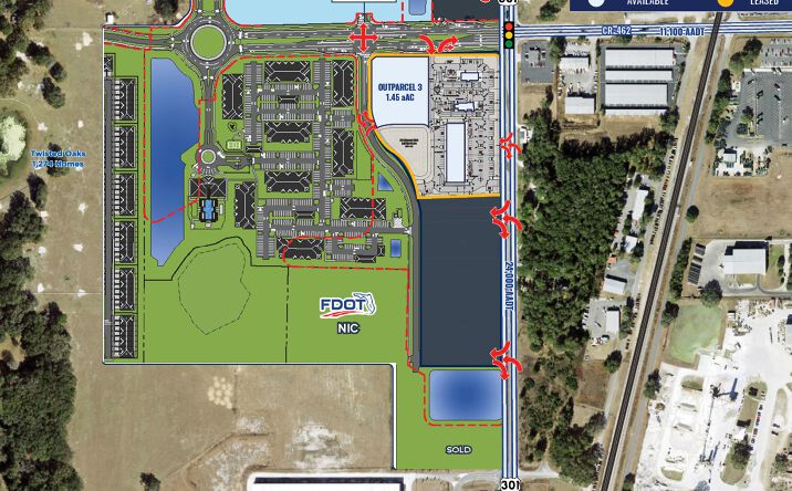 Pictures of Retail property located at US 301 & CR 462, Wildwood, FL 34785 for sales - image #1