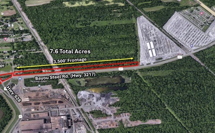 Pictures of Land property located at Bayou Steel Rd @ Hwy 628, LaPlace, LA 70068 for sales - image #1