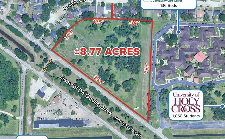 Pictures of Land property located at 1344501 Eton Street, New Orleans, LA 70131 for sales - image #1