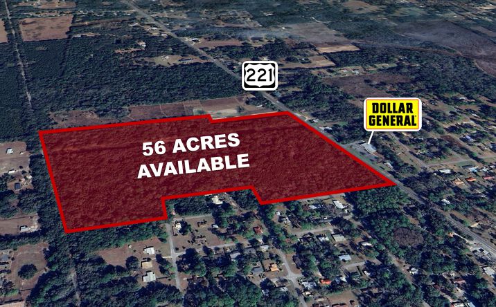 Pictures of Land property located at State Hwy 221 & Bowers St West, Perry, FL 32348 for sales - image #1