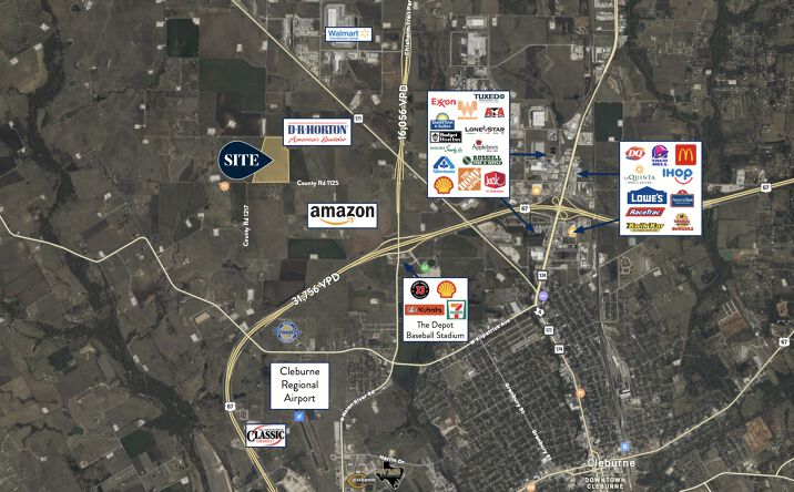 Pictures of Land property located at 2338 County Rd 1125, Cleburne, TX 76033 for sales - image #1