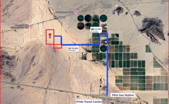 Pictures of Land property located at 53254 N 61st St, Salome, AZ 85348 for sales - image #1