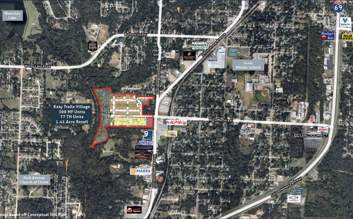 Pictures of Land, Mixed Use, Multifamily, Retail property located at Woodlawn Blvd, Denison, TX 75020 for sales - image #1