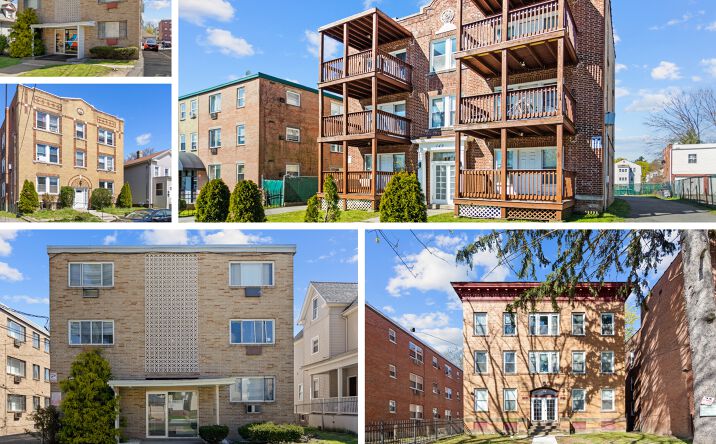 Pictures of Multifamily property located at 63-65 Evergreen Ave, Hartford, CT 06105, 149-151 Sisson Ave, Hartford, CT 06105, 28-30 Kibbe St, Hartford, CT 06106, 150 S Whitney St, Hartford, CT 06105, 154 S Whitney St, Hartford, CT 06105 for sales - image #1