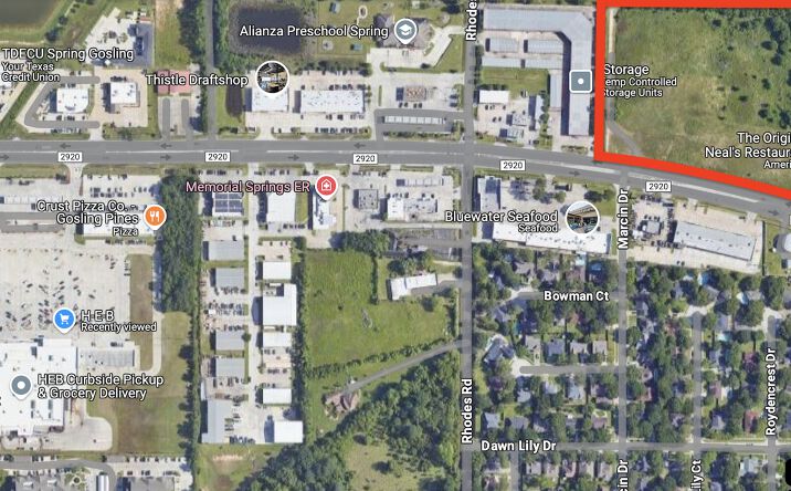 Pictures of Land property located at 4988 Farm to Market 2920, Spring, TX 77388 for sales - image #1