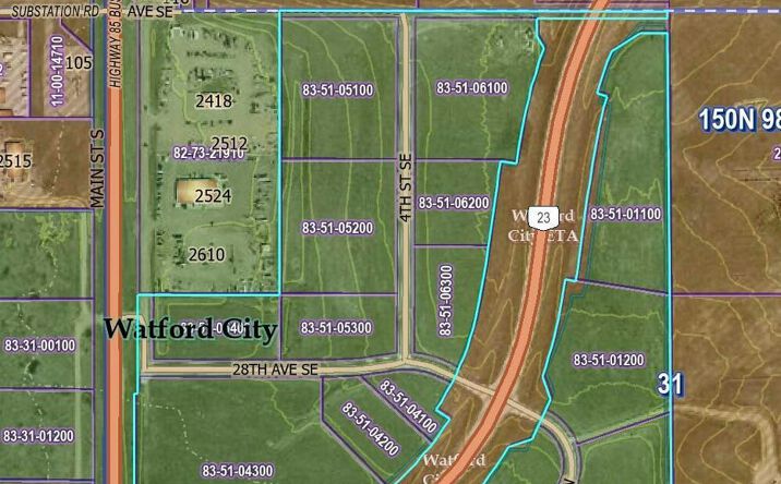 Pictures of Land property located at Tbd 4th Street SE, Lot 1 Block 5, Watford City, ND 58854 for sales - image #1