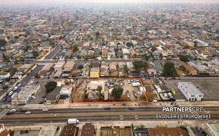 Pictures of Land property located at 1218 Manchester Ave, Los Angeles, CA 90044 for sales - image #1