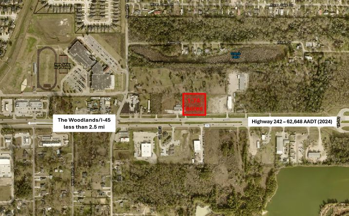 Pictures of Land, Retail property located at 10867 TX-242, Conroe, TX 77385 for sales - image #1