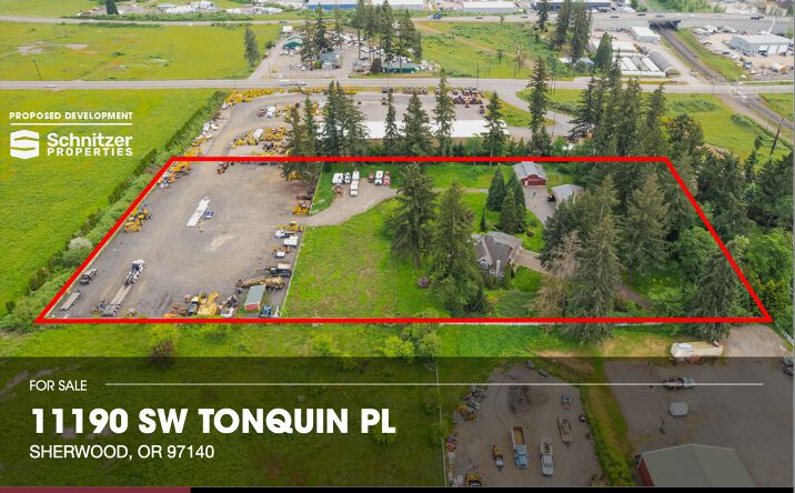 Pictures of Industrial, Land property located at 11190 SW Tonquin Pl, Sherwood, OR 97140 for sales - image #1
