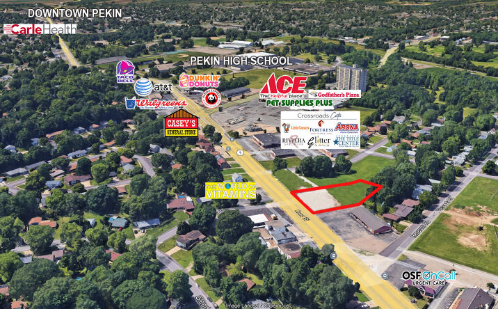 Pictures of Land property located at 2207 Court St, Pekin, IL 61554 for sales - image #1